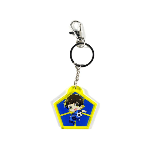 Manga & Anime - Blue Lock Acrylic Keychain Meguru Rachira Chibi Style 5 cm
