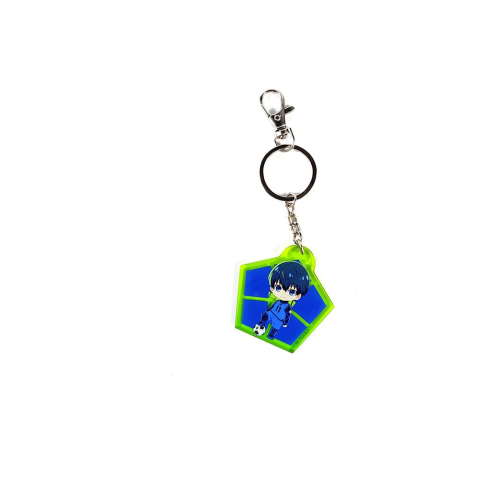 PRECOMENZI - Blue Lock Acrylic Keychain Yoichi Isagi Chibi Style 5 cm