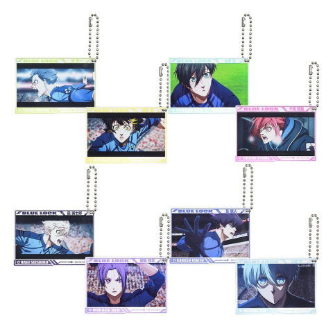 Blue Lock Acrylic Keychains Blind Box Assortment (8) [8]