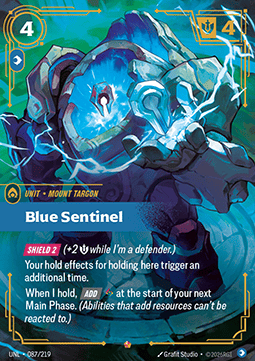 Singles Trading Card Games - Blue Sentinel (V.1 - Epic) Unleashed - Singles 087
