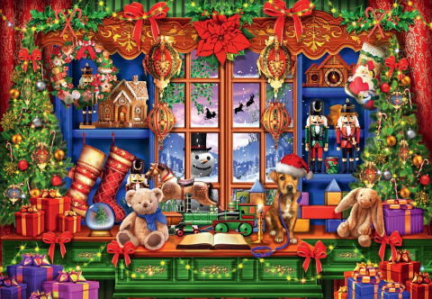 Bluebird Puzzle – Ye Old Christmas Shoppe 1000 Pieces [1]