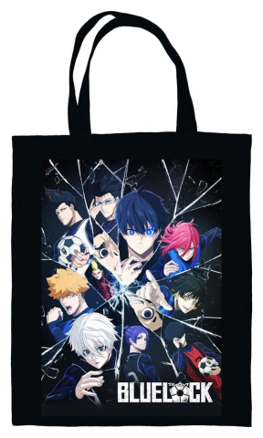 PRECOMENZI - Bluelock Tote Bag Black 40 x 35 cm