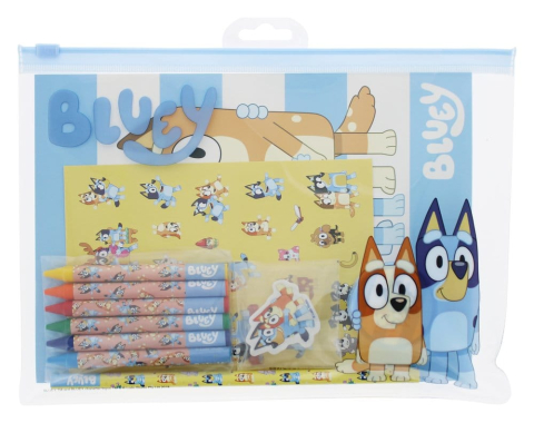 Casa si Cadouri - Bluey 11-Piece Stationery Set
