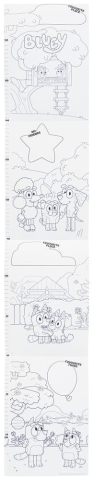 PRECOMENZI - Bluey Growth Chart