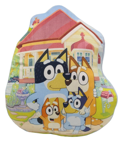 PRECOMENZI - Bluey Pillow Family 40 cm