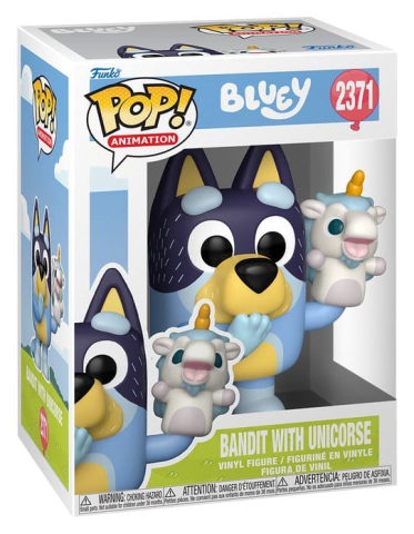 PRECOMENZI - Bluey POP! Games Vinyl Figure Bandit w/Unicourse 9 cm