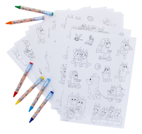 Bluey Sticker Colouring Set [2]