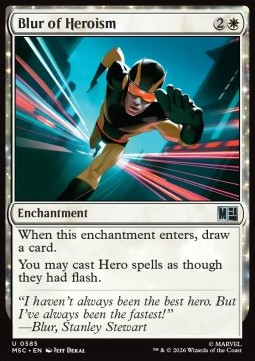 Magic: The Gathering Singles - Blur of Heroism 585 foiled