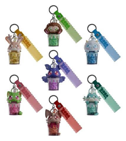 Boba Beasteas Keychain 8 cm Blind Box Display (8) [4]