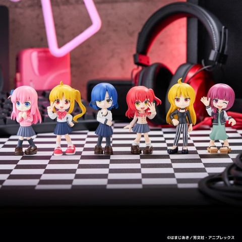 PRECOMENZI - Bocchi the Rock! PalVerse Mini Figures Blind Box Display (6)
