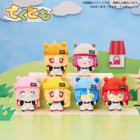 PRECOMENZI - Bocchi the Rock! tekutomo Plush Keychain Blind Box Display (6)