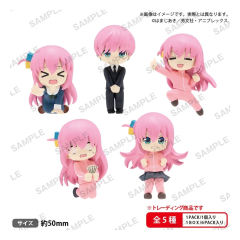 Collectibles - Bocchi the Rock! The Box Mini Figures Full of Bocchi-chan vol.3 Blind Box Display (6)