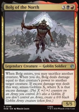 Magic: The Gathering Singles - Bolg of the North The Hobbit - Singles 148 FOILED