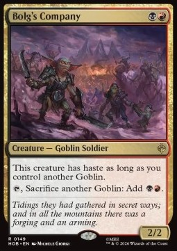 Magic: The Gathering Singles - Bolg's Company The Hobbit - Singles 149