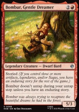 Singles Trading Card Games - Bombur, Gentle Dreamer The Hobbit - Singles 88 FOILED