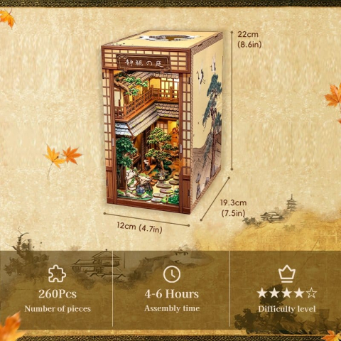 Book Nook Serene Courtyard 22 x 12 cm [1]