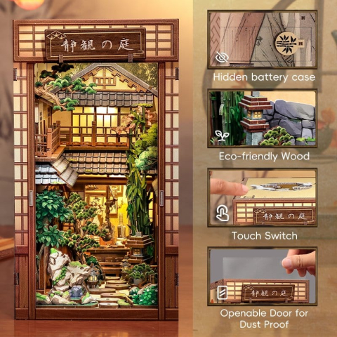 Book Nook Serene Courtyard 22 x 12 cm [2]