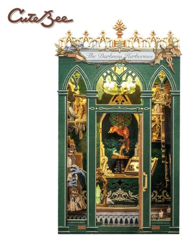 PRECOMENZI - Book Nook The Darkness Herbarium 17 x 12 cm