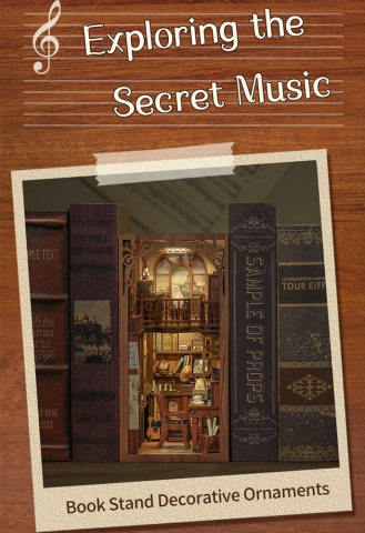Book Nook The Secret Rhythm 23 x 11 cm [11]
