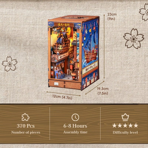 Book Nook Tsutenkaku Ichiban Street 23 x 12 cm [3]