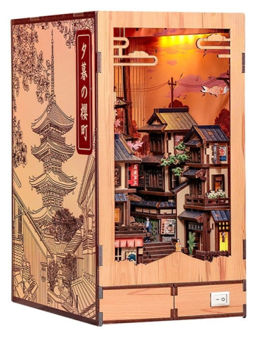 Book Nook Twilight Sakura Path 23 x 12 cm [3]