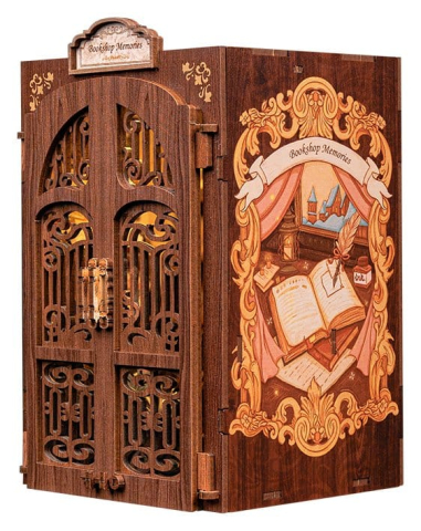 Book Nooks - Bookshop Memories - DIY Book Nook Kit cu LED