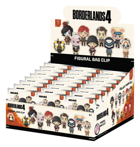 Borderlands 3D PVC Bag Clips Series 1 Blind Bag Display (24) [2]