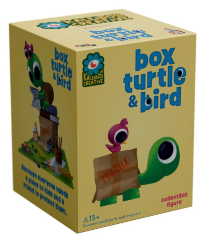 Collectibles - Box Turtle and Bird Mini Figures S1 9 cm Blind Box Display (6)