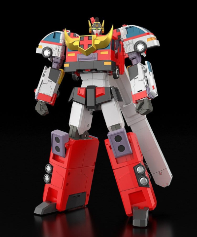 PRECOMENZI - Brave Police J-Decker Action Figure The Gattai Duke Fire 25 cm