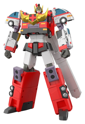 Brave Police J-Decker Action Figure The Gattai Duke Fire 25 cm [26]