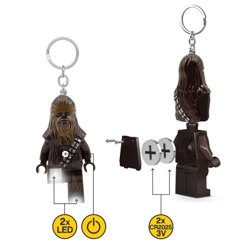 Breloc cu LED LEGO Star Wars Chewbacca [4]