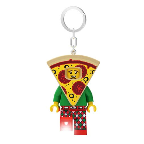 Lampi si brelocuri cu LED - Breloc LEGO Iconic cu LED - Pizza