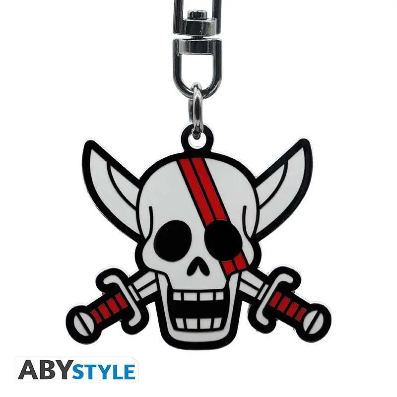 Breloc One Piece Skull Shanks Metalic [1]