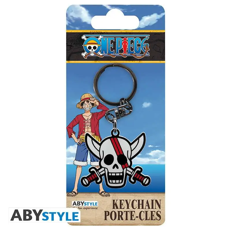 Breloc One Piece Skull Shanks Metalic [0]
