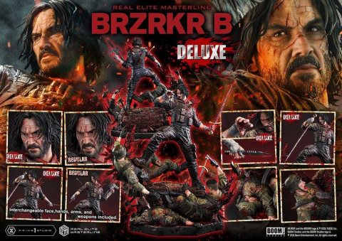 BRZRKR Real Elite Masterline Statue 1/4 B DX Bonus Version 70 cm [11]
