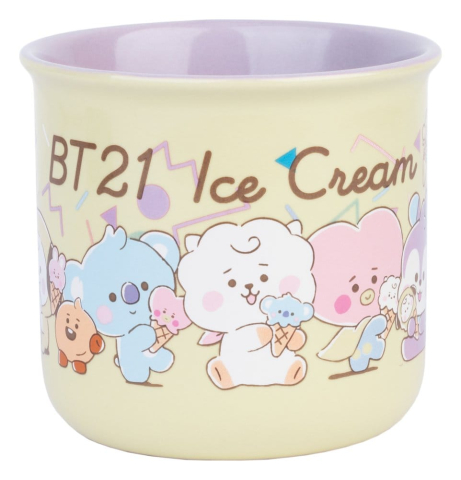 PRECOMENZI - BT21 Ice Cream Mug 375 ml