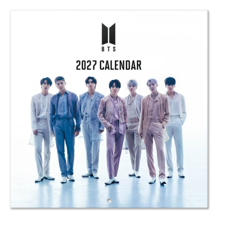 PRECOMENZI - BTS 2027 Wall Calendar 30 x 30 cm