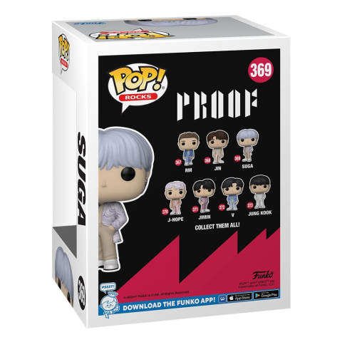 BTS POP! Rocks Vinyl Figure Suga 9 cm [2]