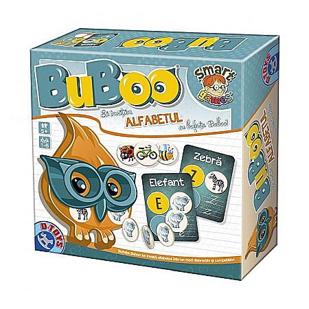 Jocuri educative - Bufnita Buboo - Sa invatam alfabetul