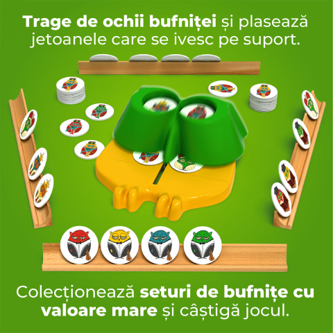 Jocuri si jucarii - Buhu Royal – Joc de societate pentru copii (ROOVI, 7+)