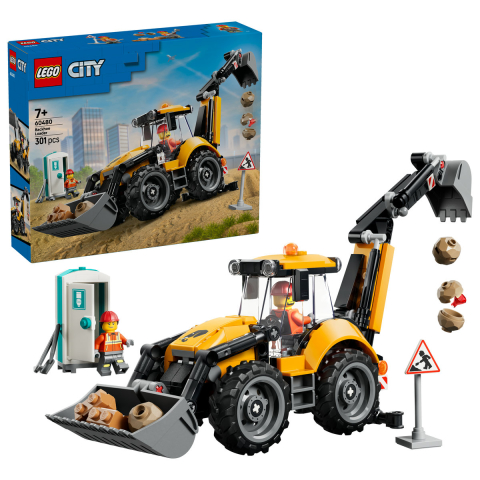 Buldoexcavator galben [0]