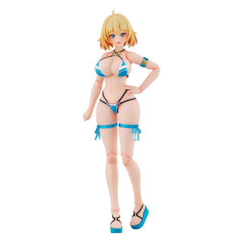PRECOMENZI - Bunny Suit Planning Figma Action Figure Sophia F. Shirring: Swimsuit Ver. 15 cm