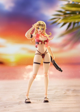 Jucarii - Bunny Suit Planning figma Action Figure Veronica Sweetheart: Swimsuit Ver. 15 cm