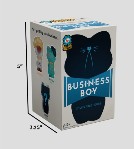 Business Boy Mini Figures S1 8 cm Blind Box Display (6) [7]