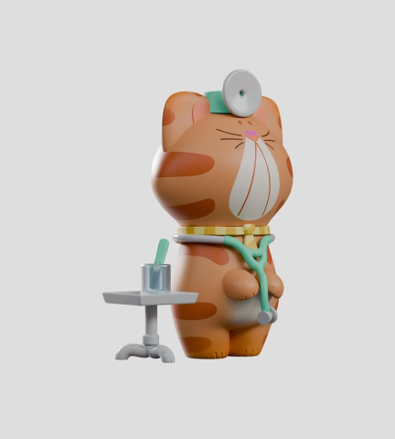 Business Boy Mini Figures S1 8 cm Blind Box Display (6) [1]