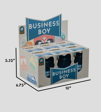 Business Boy Mini Figures S1 8 cm Blind Box Display (6) [9]