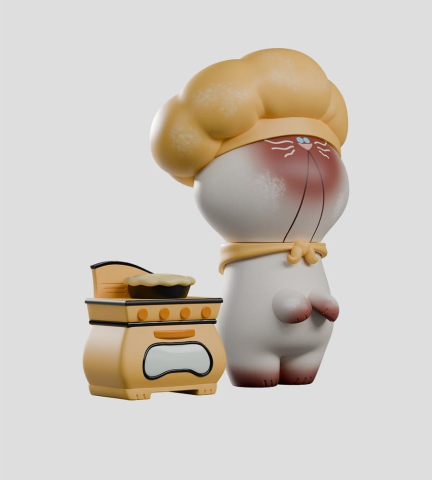 Business Boy Mini Figures S1 8 cm Blind Box Display (6) [4]