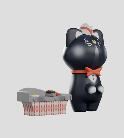 PRECOMENZI - Business Boy Mini Figures S1 8 cm Blind Box Display (6)