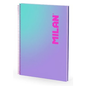 Rechizite, Creativitate, Hobby - CAIET A4 90 FILE AR SPIRA MILAN MOV SUNSET 57143E90SNPR