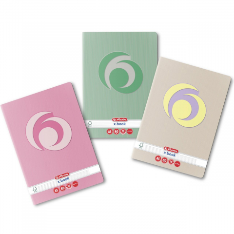 Caiete - Caiet A5 – 80 file – Dictando – Motiv Rainbow – Hartie 70g/mp